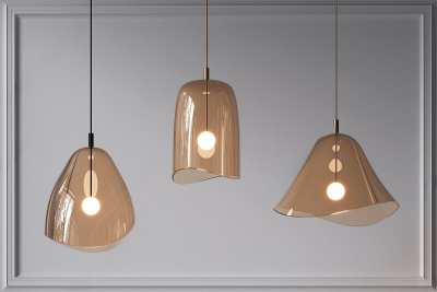 现代吊灯3D模型下载